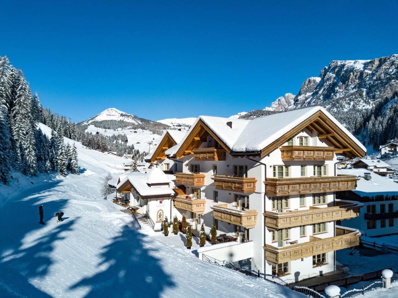 Hotel Somont Selva di Val Gardena Exterior foto